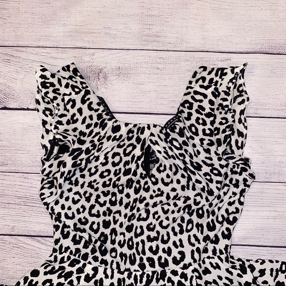 Express White Leopard Dress - Picture 5 of 8
